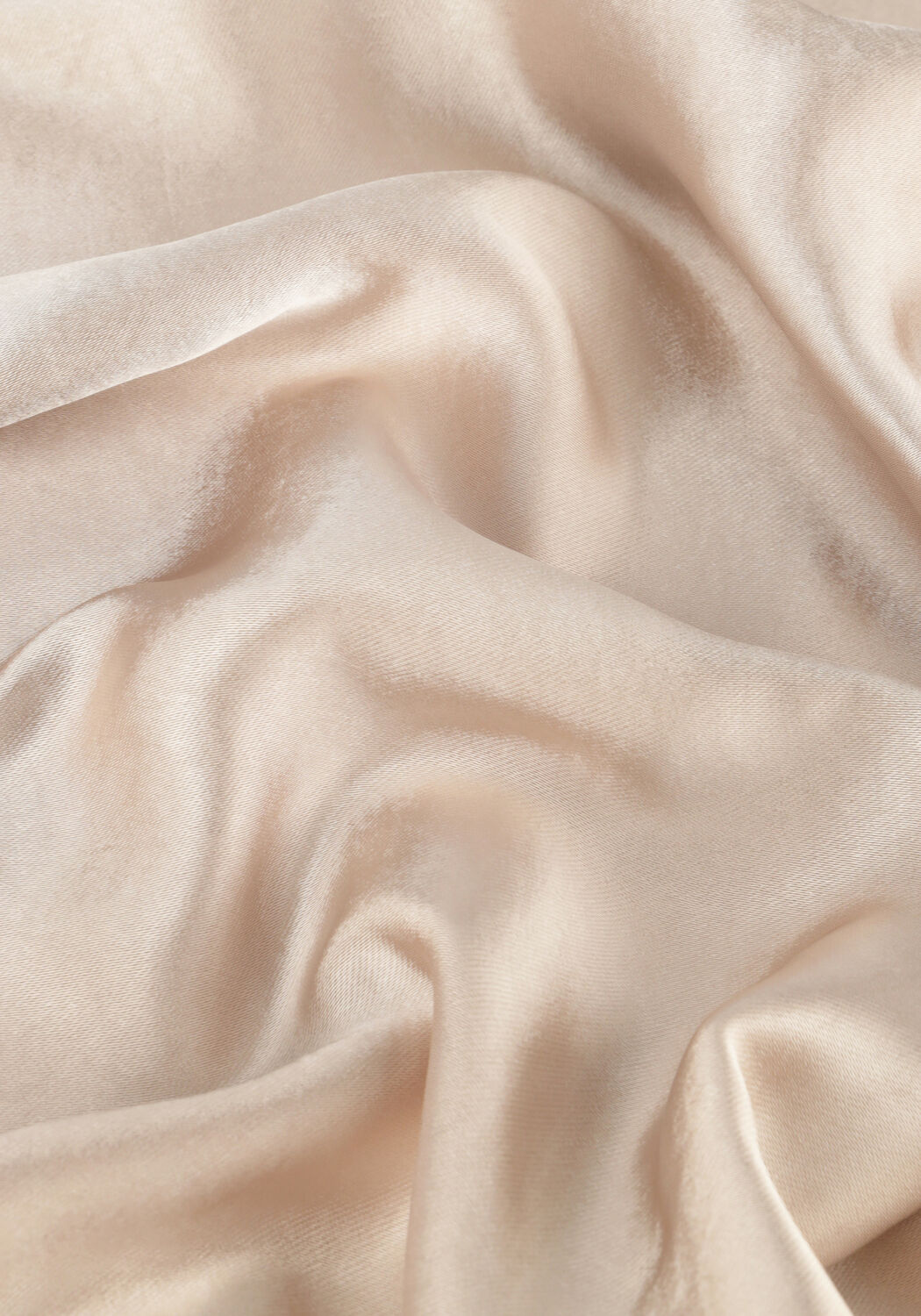 Ecru NOTRE-V Maxirok SATIN LONG SKIRT - large