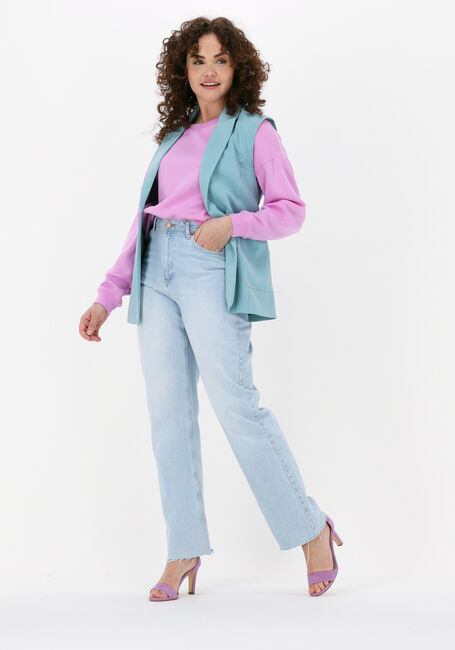 Paarse MSCH COPENHAGEN Sweater IMA Q SWEATSHIRT - large