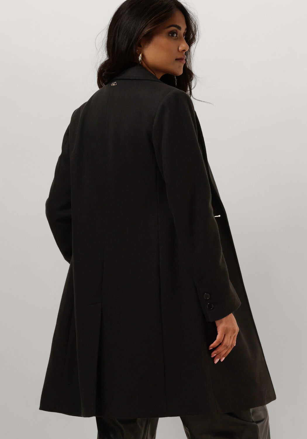 LIU JO Dames Jassen Cappotto Basic Zwart