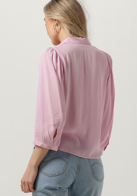 Roze MSCH COPENHAGEN Blouses GALIENA MOROCCO 3/4 SHIRT - large