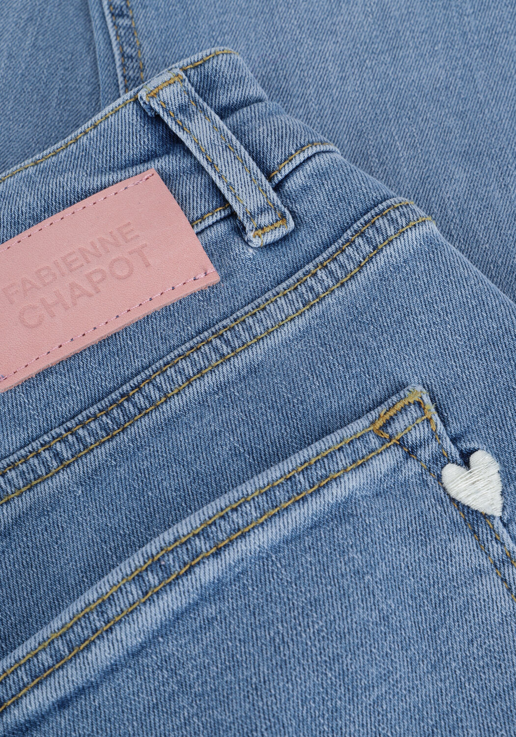 Lichtblauwe FABIENNE CHAPOT Flared jeans EVA EXTRA FLARE JEANS - large