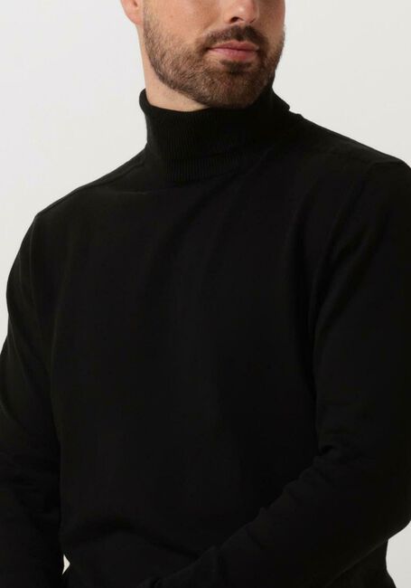 Zwarte SELECTED HOMME Coltrui SLHBERG ROLL NECK NOOS - large