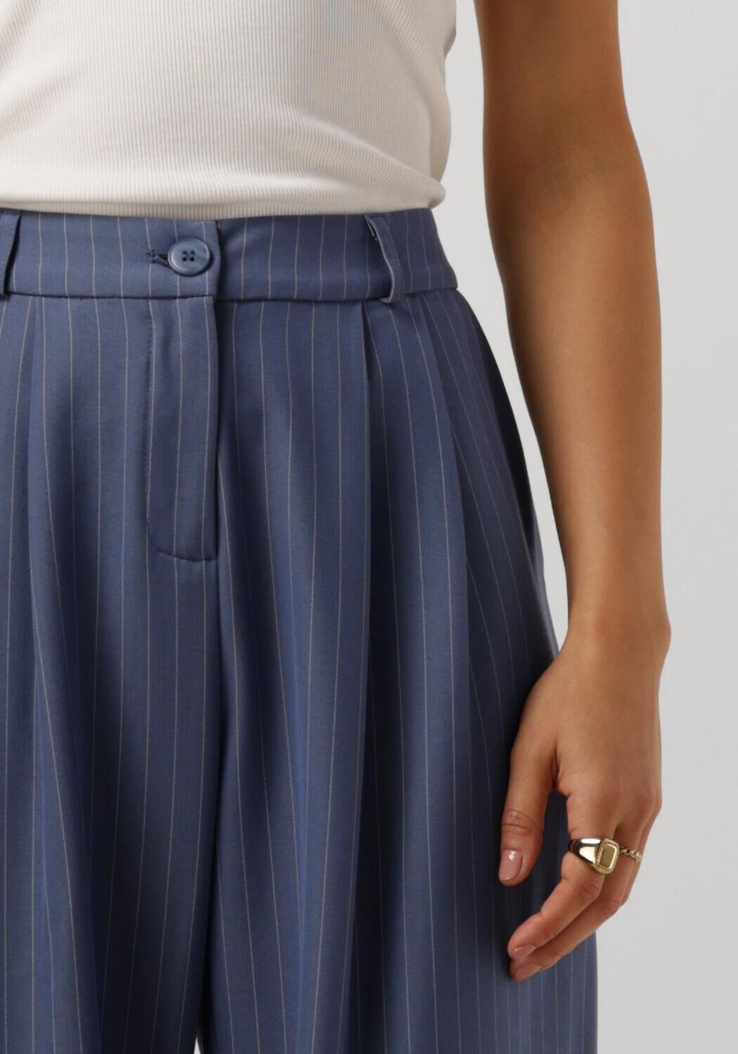 YDENCE Dames Broeken Pants Riley Blauw