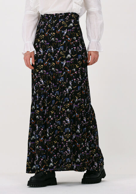 Multi COLOURFUL REBEL Maxirok RIVE WILD FLOWER HIGH LOW SKIRT - large