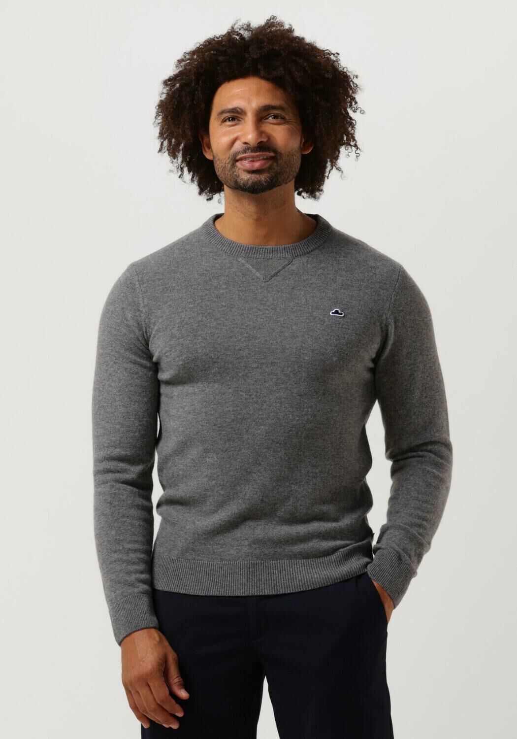 The GoodPeople Heren Truien & Vesten Knox Gray Heren