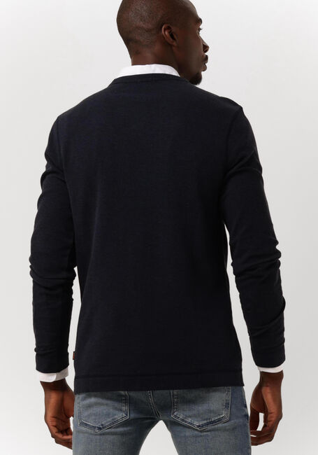 Donkerblauwe BOSS Trui TEMPEST - large