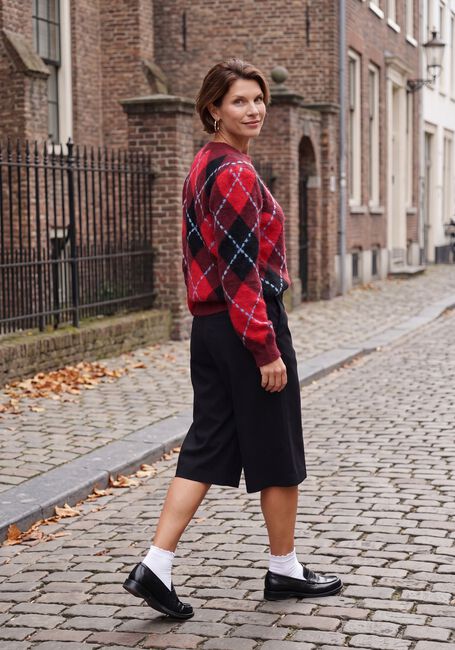 Rode STUDIO ANNELOES Trui Arly argyle pullover - large