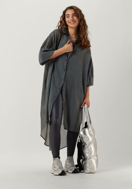 Blauwe 10DAYS Top SPORTY WRAPPER - large