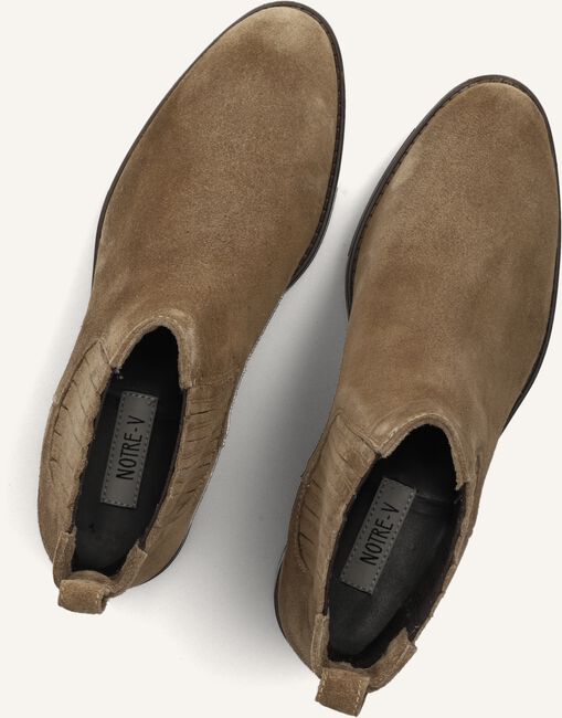 Beige NOTRE-V Chelsea boots 2SERA208 Beige NOTRE-V Chelsea boots 2SERA208 - large