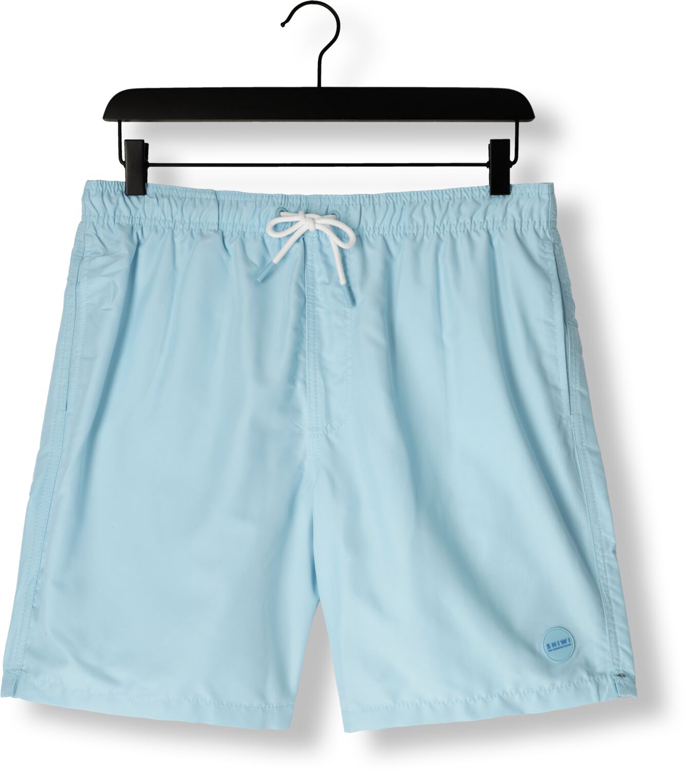 SHIWI Heren Zwembroeken Men Mike Swim Shorts 7 Inch Solid Lichtblauw