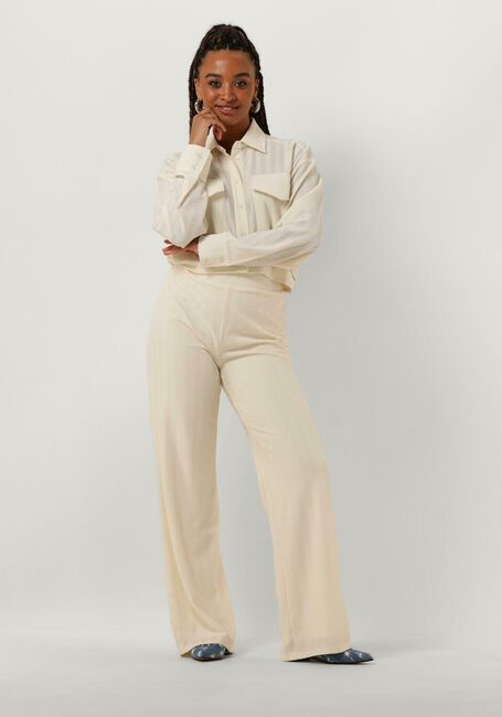 Ecru REFINED DEPARTMENT Pantalon NOVA STRUCTURED - large