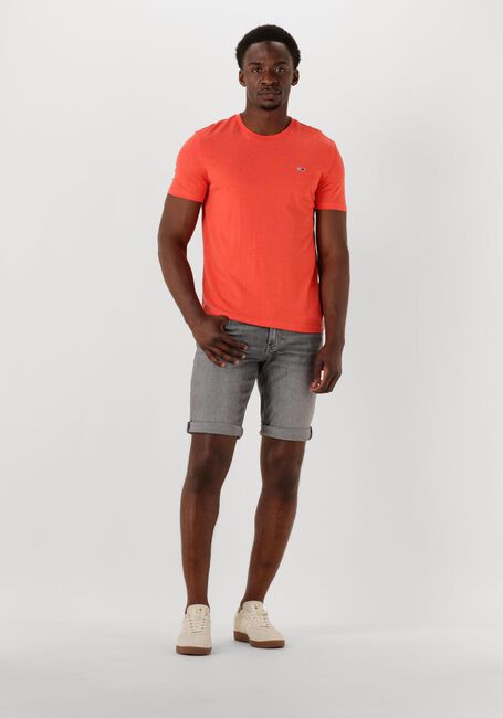 Koraal TOMMY JEANS T-shirt TJM XSLIM JASPE HTR TEE EXT - large