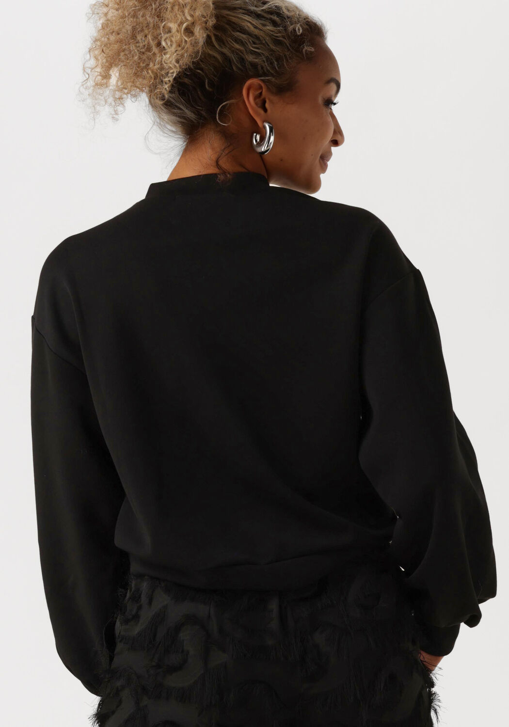 MINUS Dames Truien & Vesten Mssabi Sweat Zwart