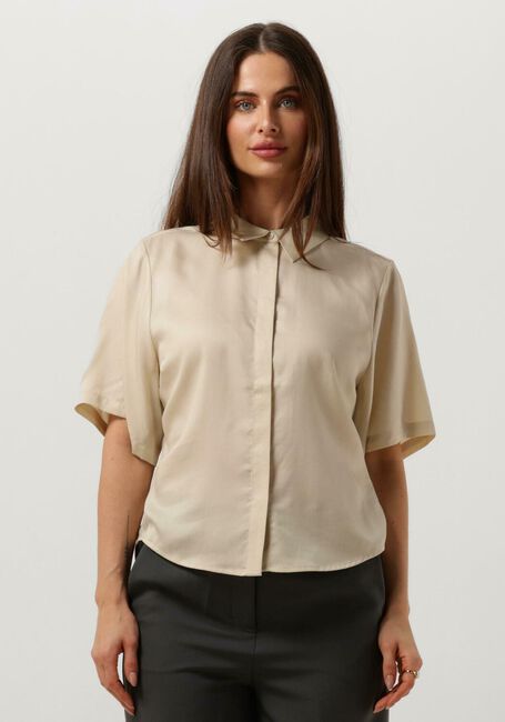 Beige ANOTHER LABEL Blouses DACHE SHIRT S/S - large