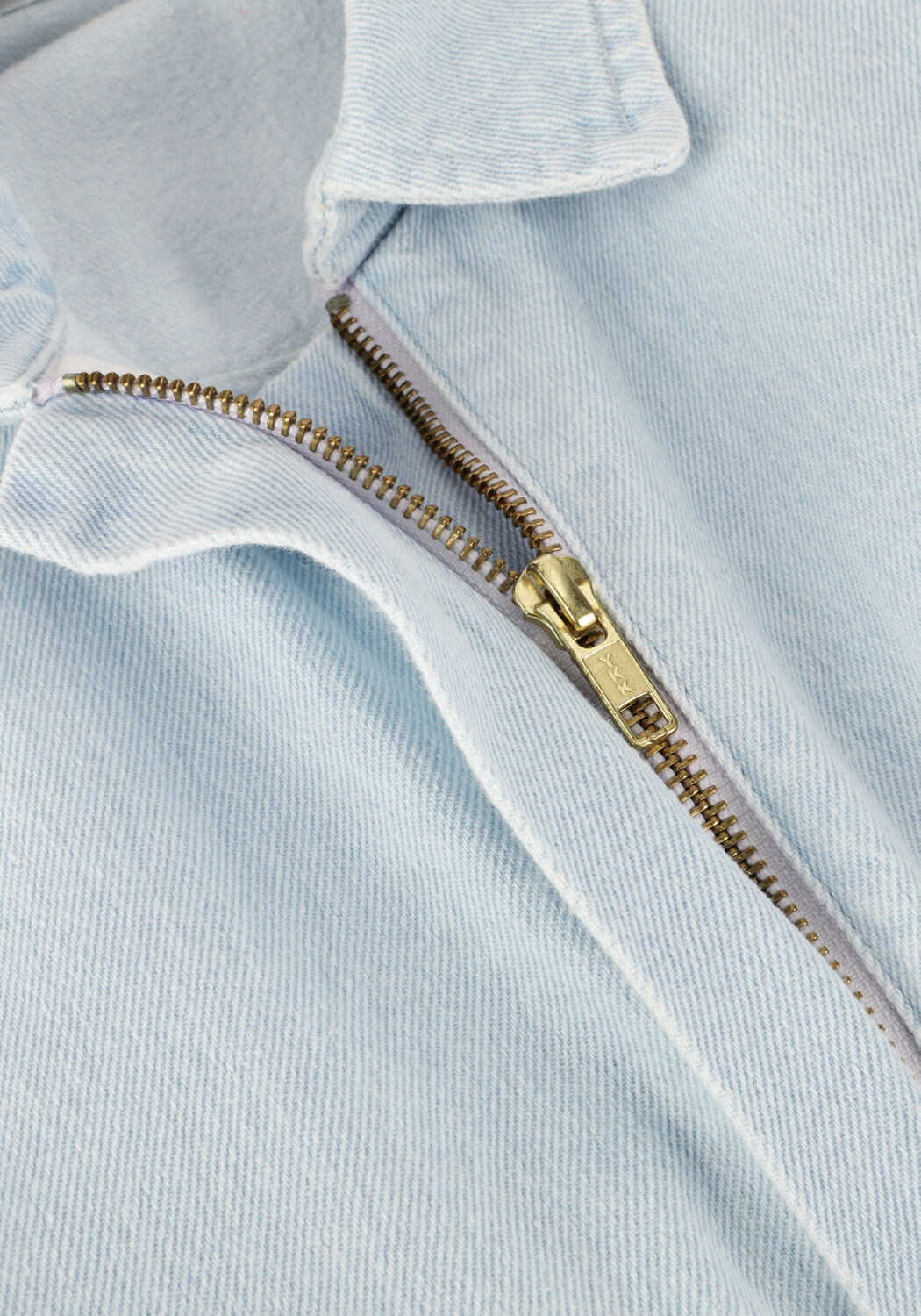 Lichtblauwe BY-BAR Playsuits OLLIE BLEECHED DENIM SUIT - large