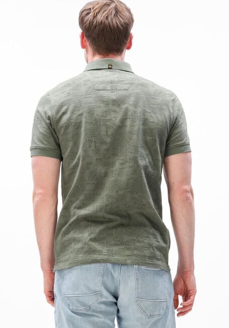 Groene PME LEGEND Polo JACQUARD JERSEY - large