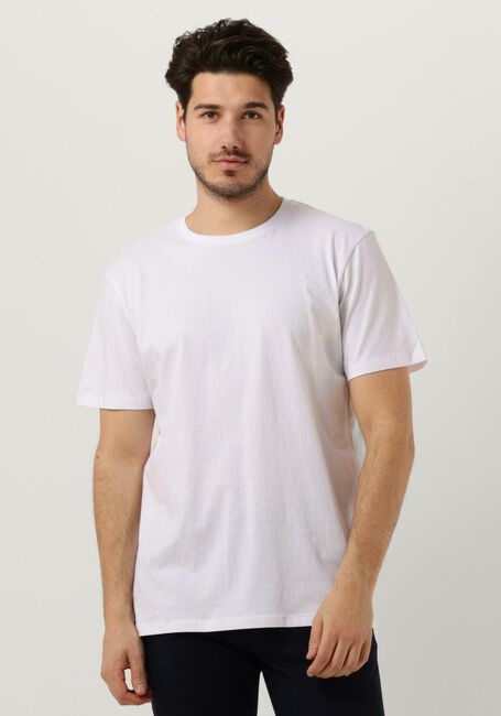 Witte SELECTED HOMME T-shirt SLHASPEN SS O-NECK TEE - large