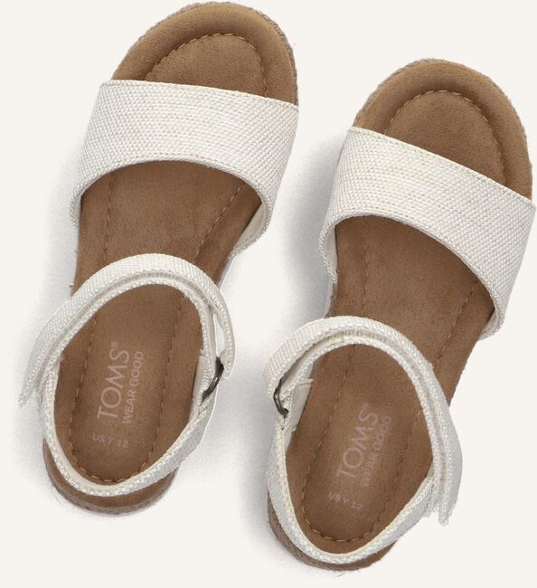 Witte TOMS Platte sandalen DIANA Witte TOMS Platte sandalen DIANA - large