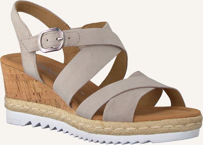 Taupe GABOR Sandalen met hak 832 Taupe GABOR Sandalen met hak 832 - large