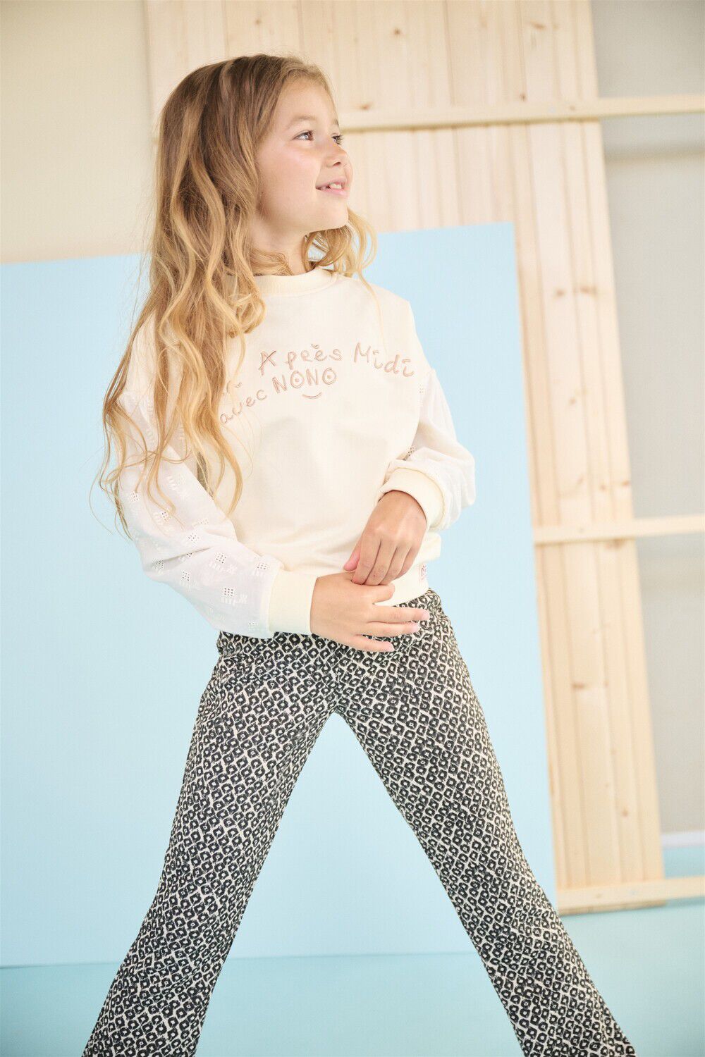 NONO Meisjes Truien & Vesten Ko Sweater Ecru