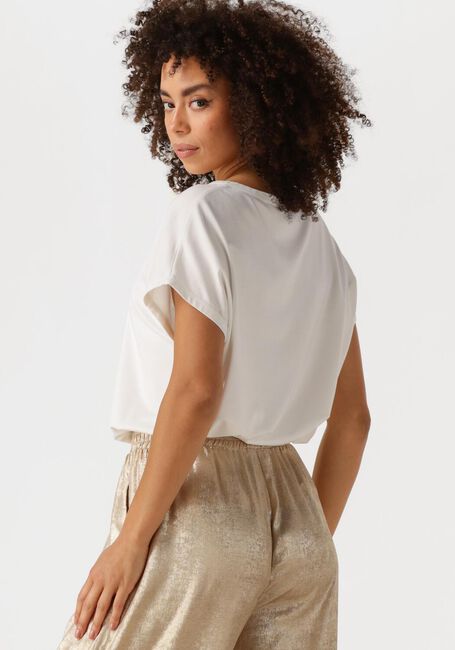 Witte KNIT-TED T-shirt EMMA - large