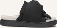 Zwarte INUIKII Slippers KNOT LINO - medium