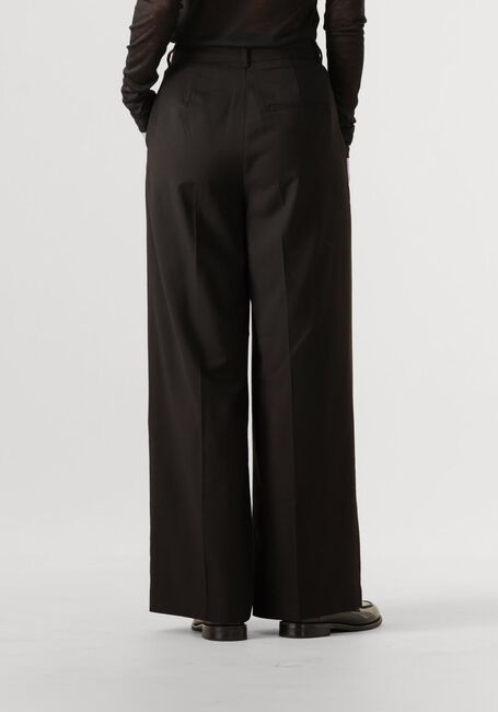 Zwarte MSCH COPENHAGEN Wijde broek MSCHMACHELLA HW PANTS - large