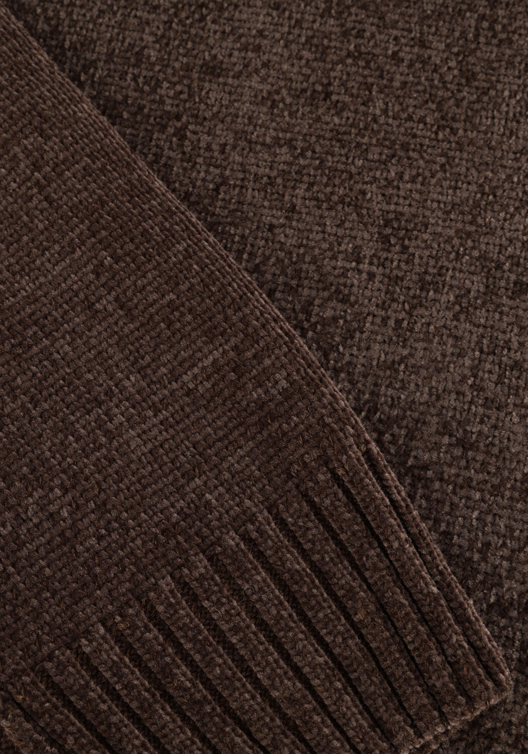 Bruine ANERKJENDT Trui AKSUNE CHENILLE KNIT - large