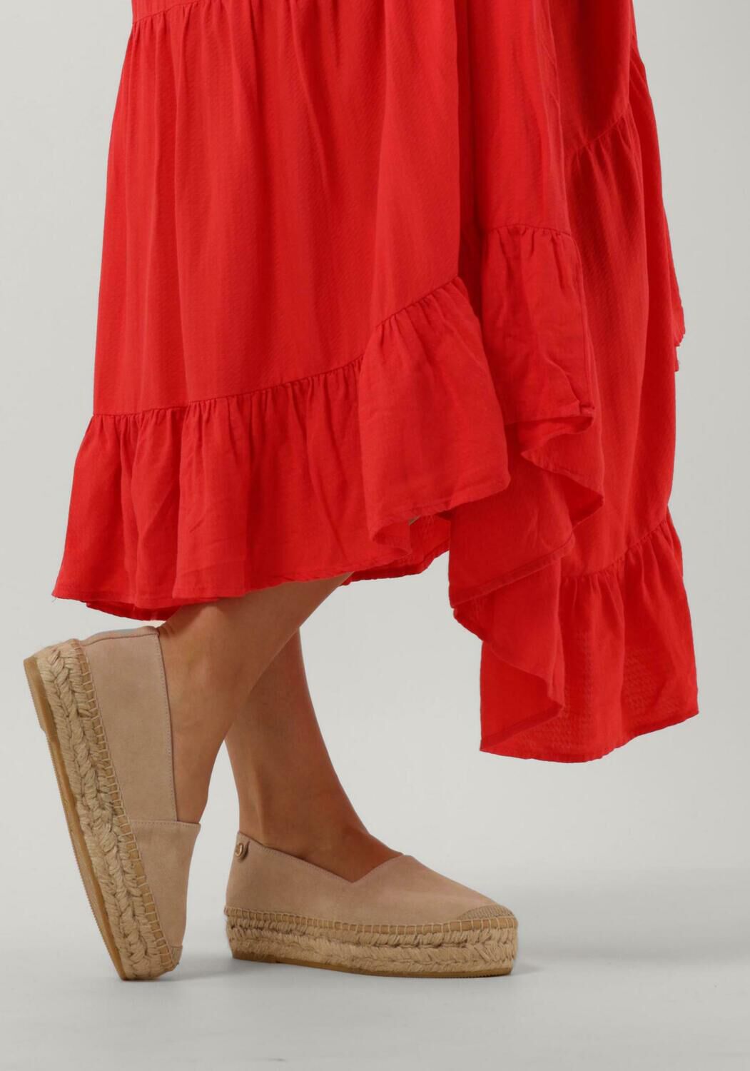 Beige RED-RAG Espadrilles 78136 - large