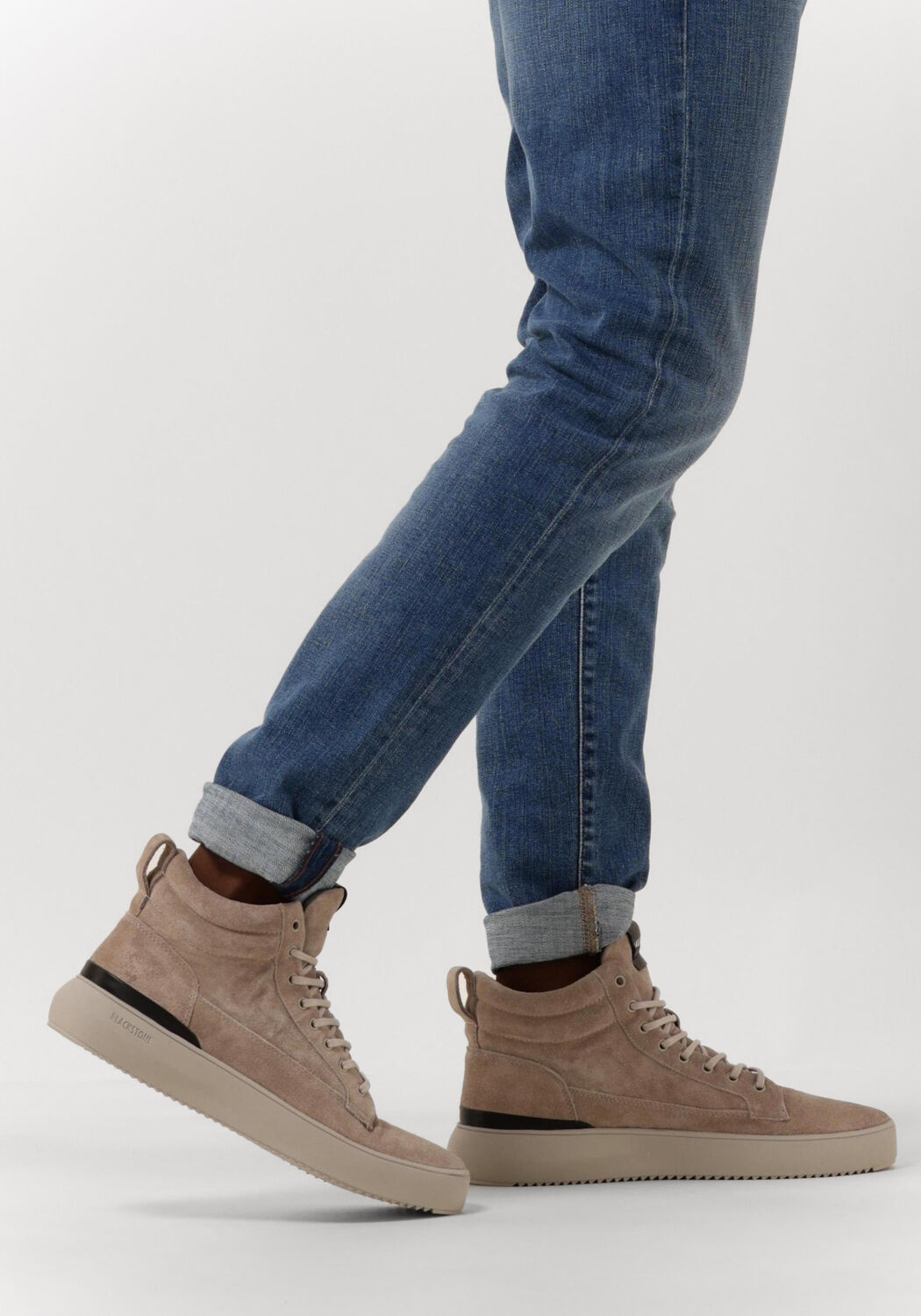 Beige BLACKSTONE Hoge sneakers YG12 - large