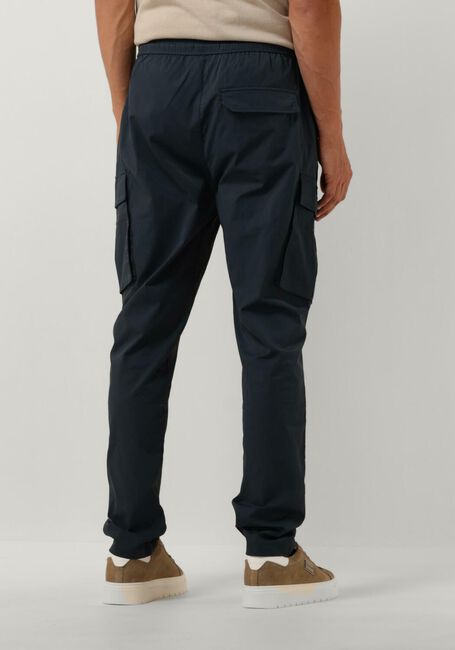 Donkerblauwe PURE PATH Cargobroeken CARGO PANTS WITH CORDS - large