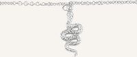 Zilveren ATLITW STUDIO Armbanden SOUVENIR BRACELET SNAKE - medium