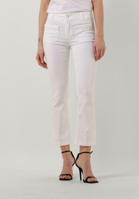 Witte LIU JO Flared jeans PANT.ZAMPETTA BRAID H.W. - large