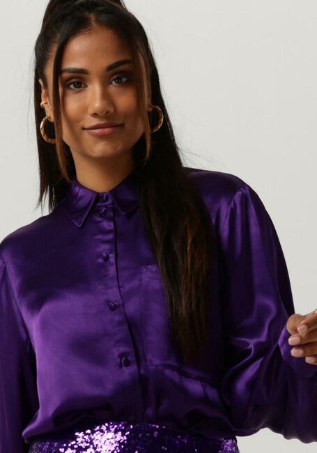 Paarse SELECTED FEMME Blouses LYRA LS SHIRT - large