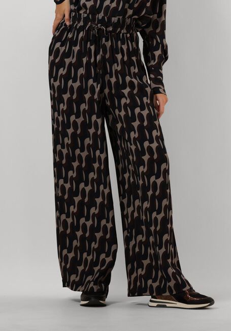 Zwarte NOTRE-V Wijde broek NV-EMMELIE - large