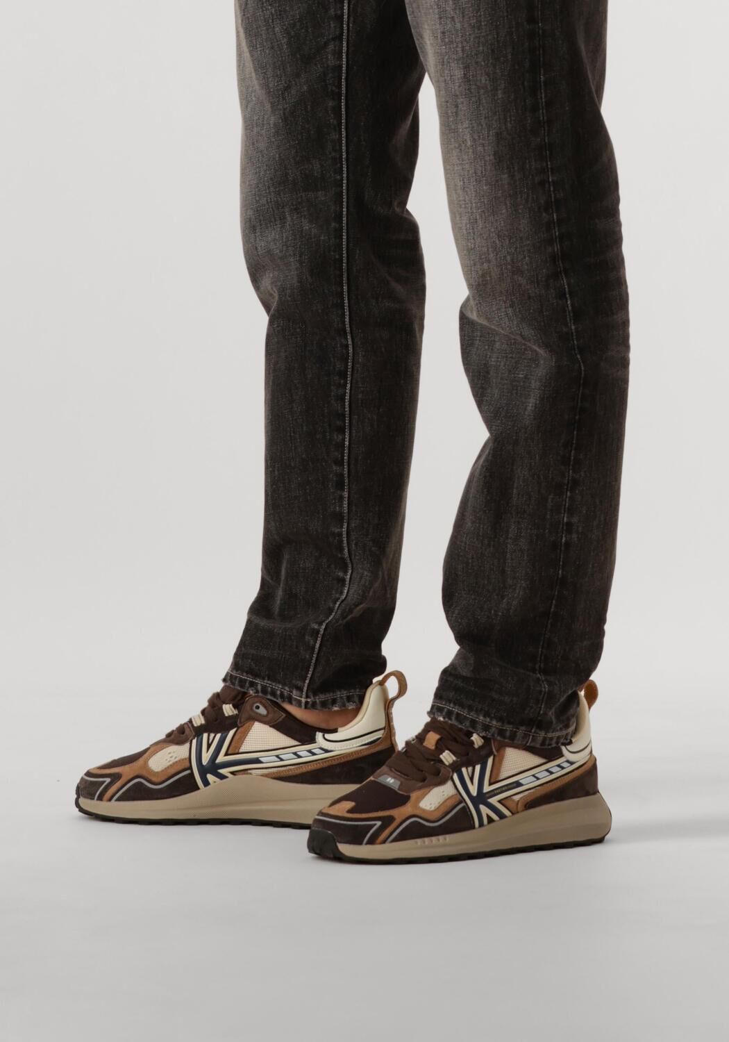 Bruine KAOTIKO Lage sneakers VANCOUVER TECH - large