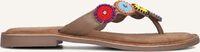 Bruine LAZAMANI Teenslippers 75.451 - medium