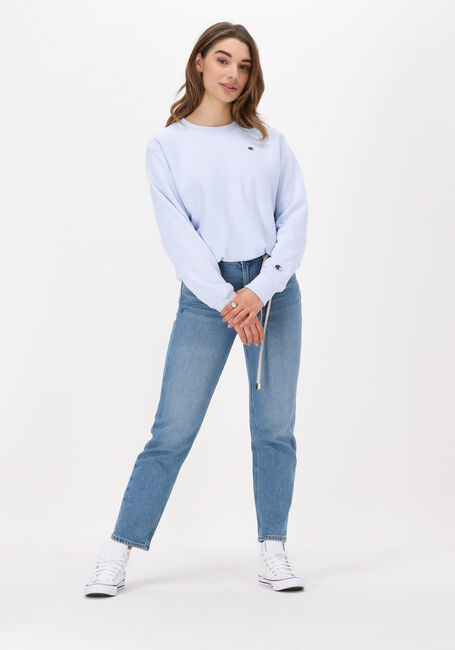 Blauwe CHAMPION Sweater CREWNECK SWEATSHIRT - large