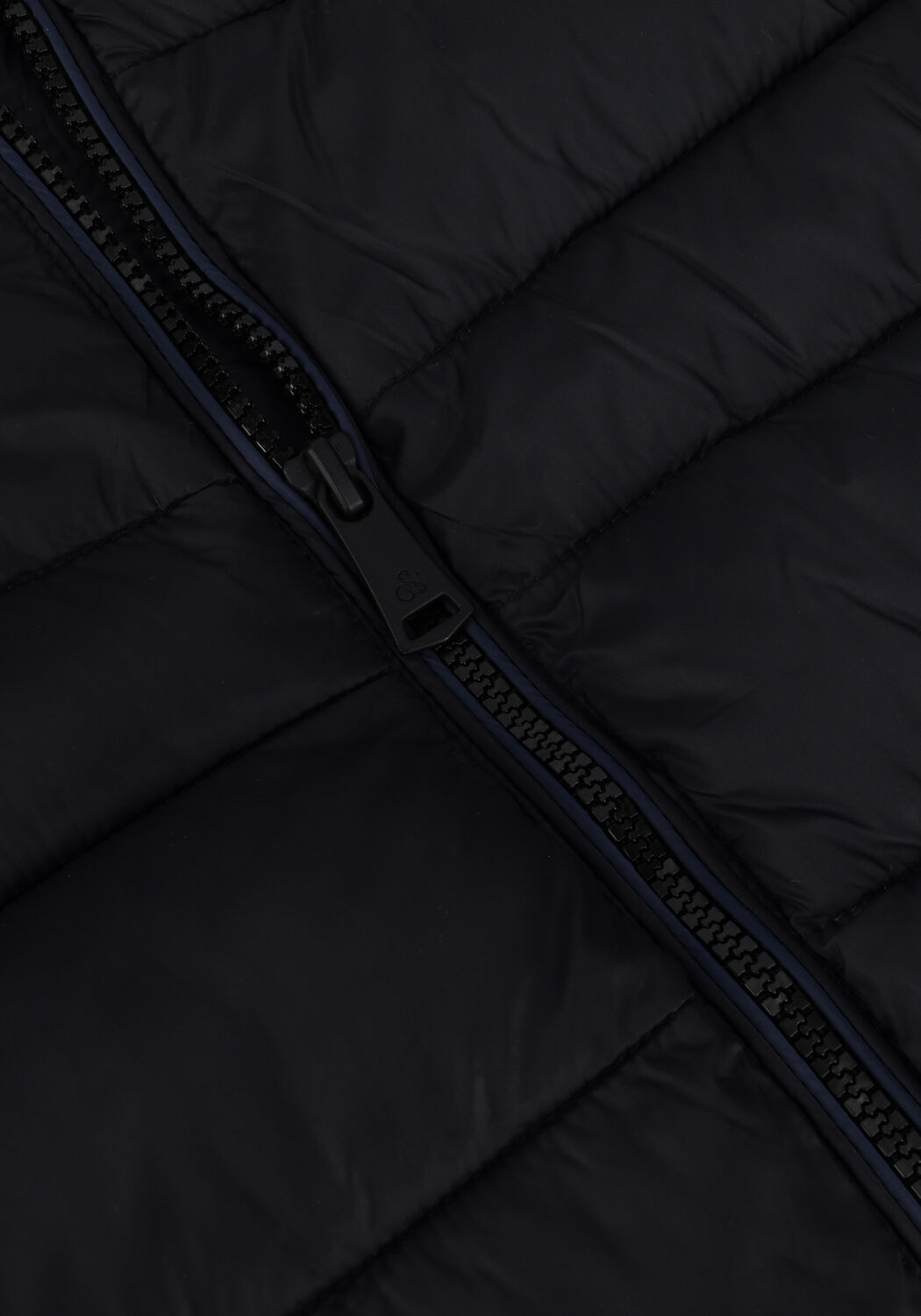 Blauwe SCOTCH & SODA Gewatteerde jas SHORT PUFFER JACKET - large