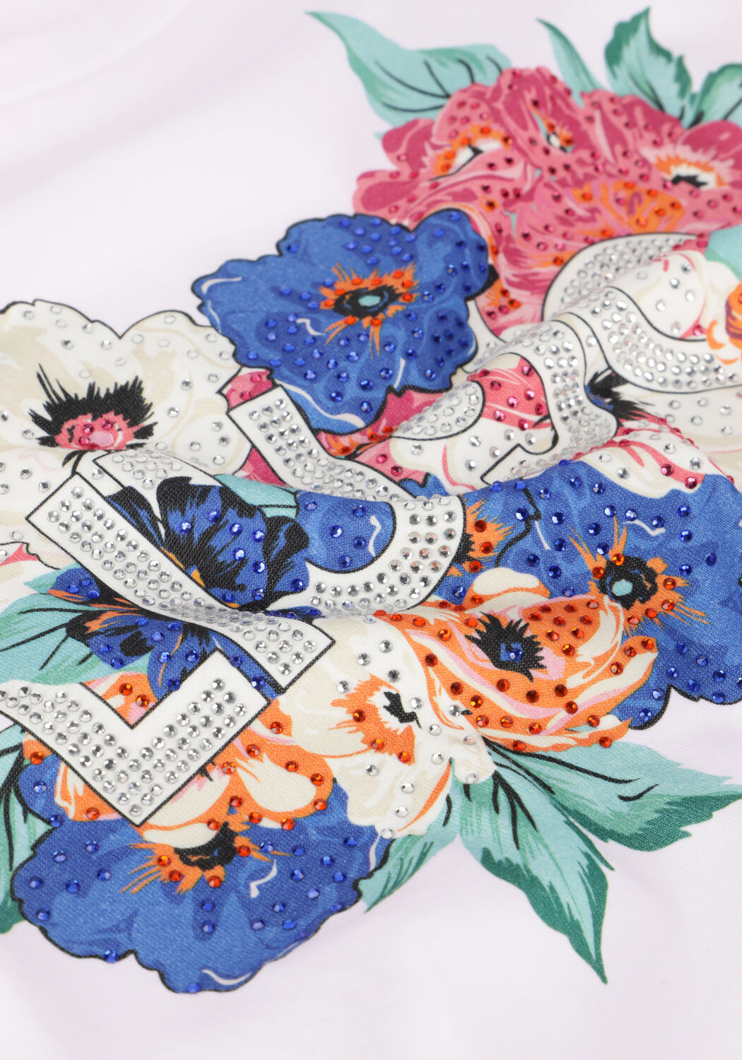 Witte LIU JO T-shirt JERSEY+LIUJO ALLOVER T-SHIRT - large