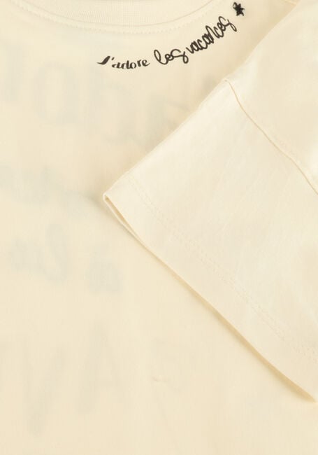 Beige INDIAN BLUE JEANS T-shirt T-SHIRT WIDE CROPPED - large