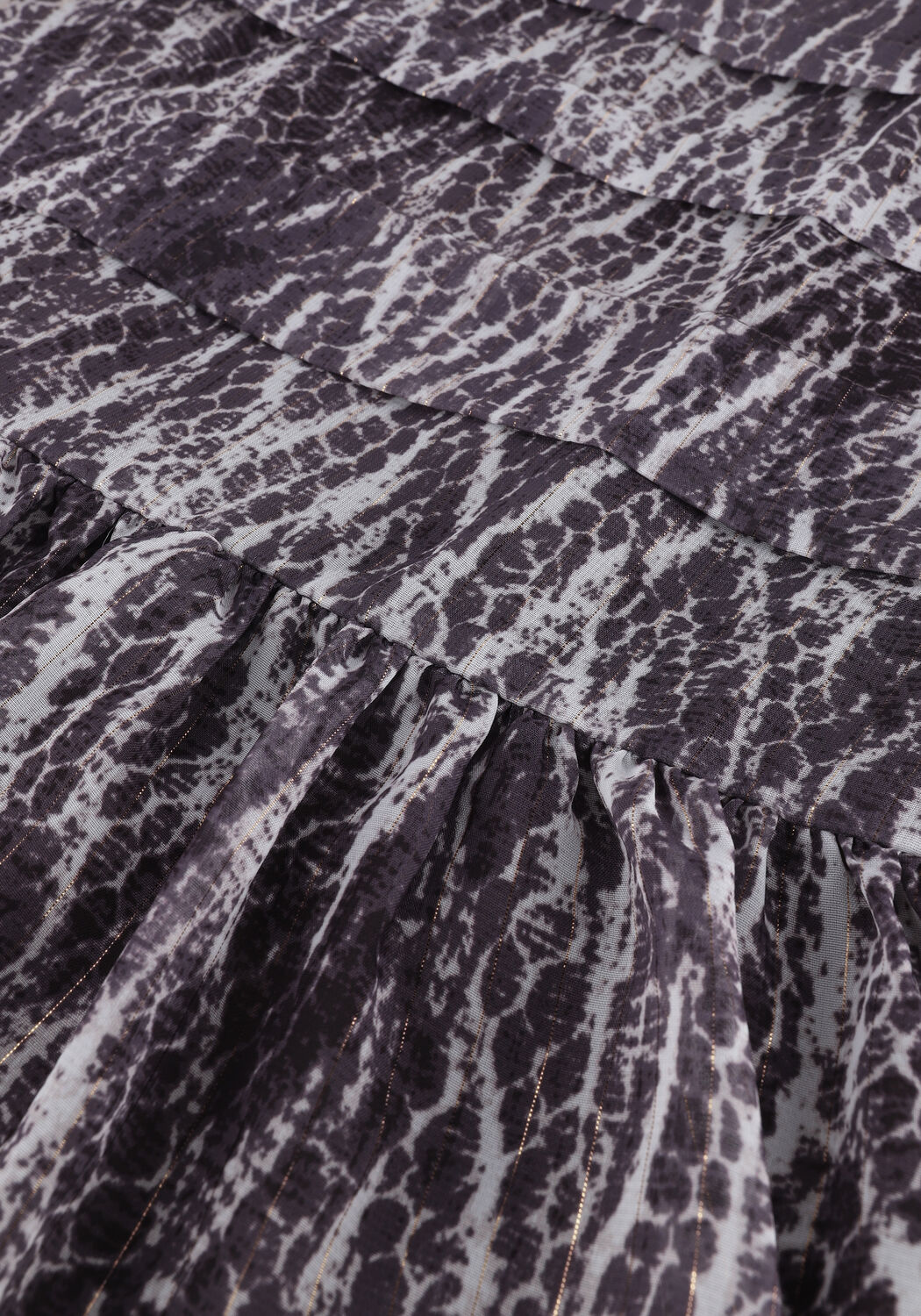 Paarse FREEBIRD Mini jurk PEPPER - large