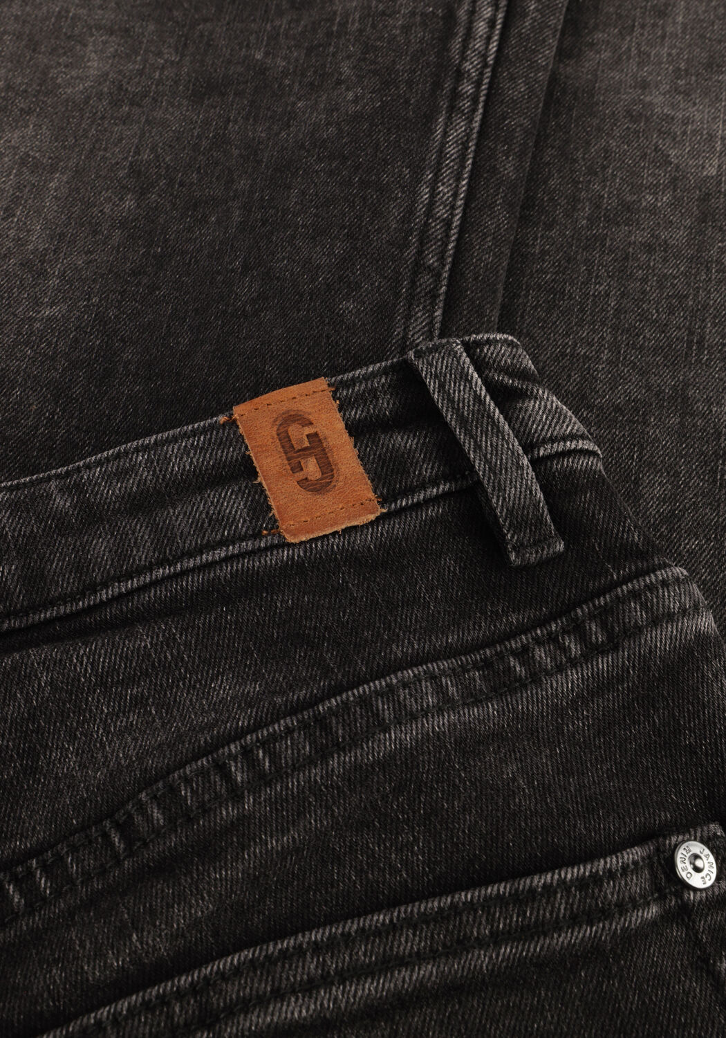 Zwarte JANICE Wide jeans MASON - large