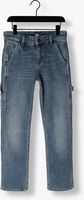Blauwe INDIAN BLUE JEANS Straight leg jeans WORKER ROBIN WIDE STRAIGHT FIT