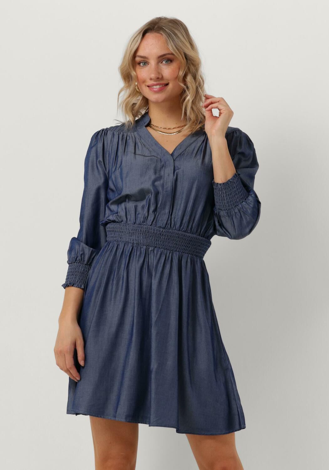 MINUS Dames Jurken Kelsy Short Dress Blauw