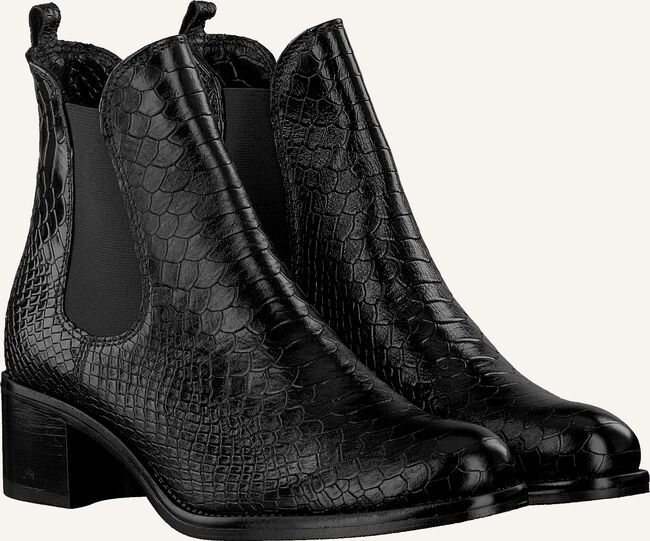 Zwarte OMODA Enkellaarsjes KISHA Zwarte OMODA Enkellaarsjes KISHA - large