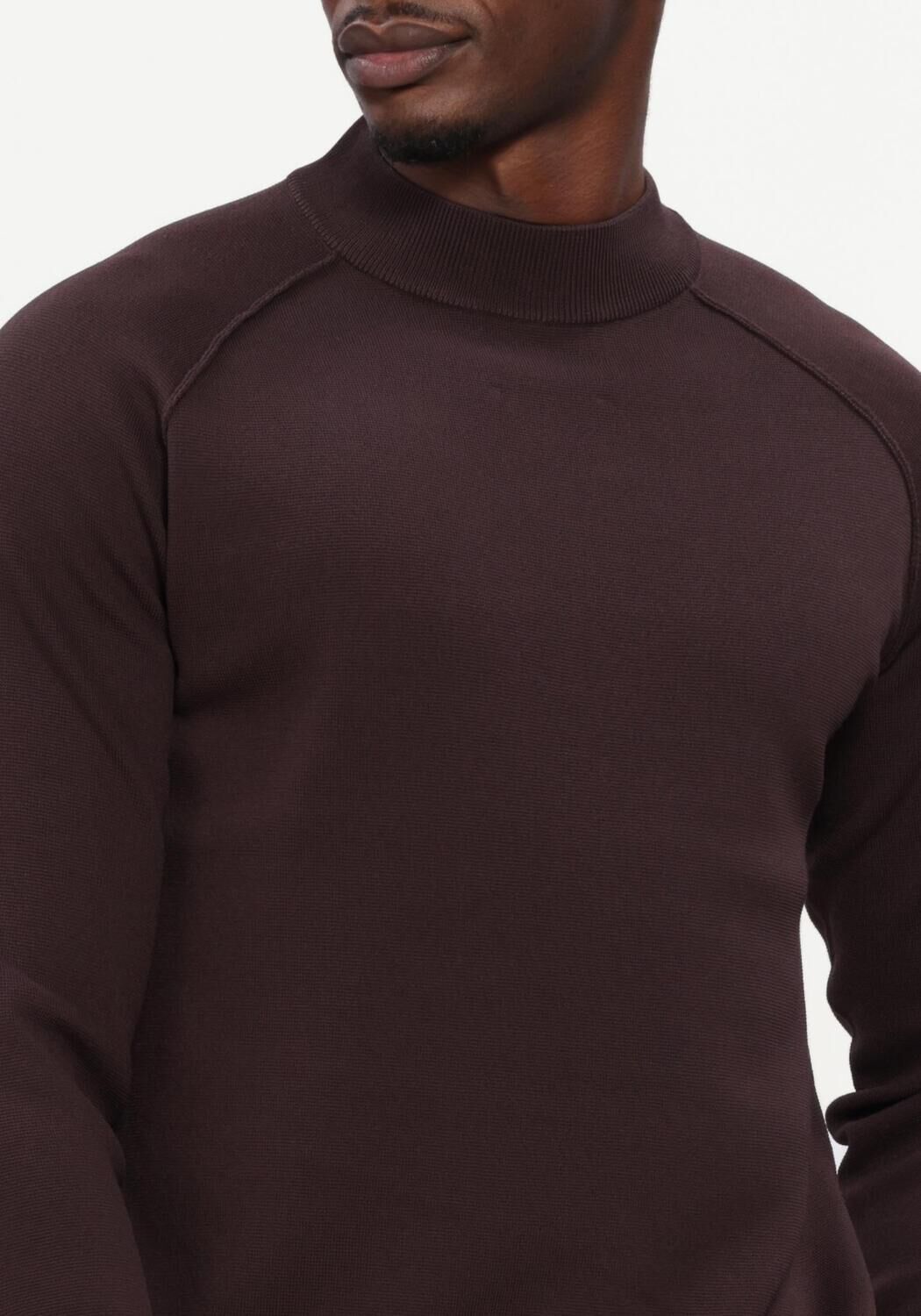 GENTI Heren Truien & Vesten Turtle Ls Bordeaux