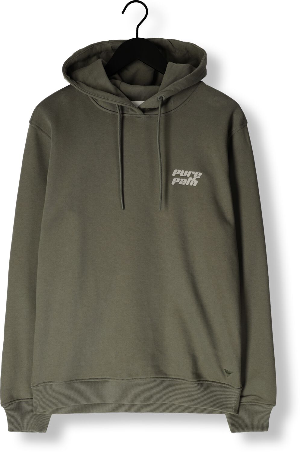 PURE PATH Heren Truien & Vesten Regular Fit Sweaters Hoodie302 Groen