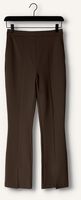 Bruine MODSTRÖM Pantalon TANNY SLIT PANTS Bruine MODSTRÖM Pantalon TANNY SLIT PANTS - medium