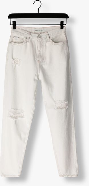 Witte CALVIN KLEIN Mom jeans MOM JEAN - large